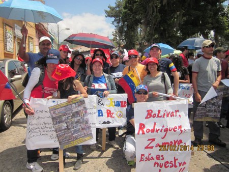 MARCHA POR LA PAZ FEBRERO 2014