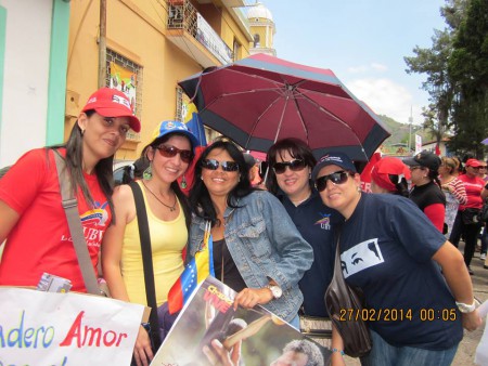 GRAN MARCHA POR LA PAZ  FEBRERO 2014